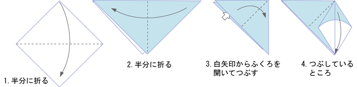 おりはづるの折り方